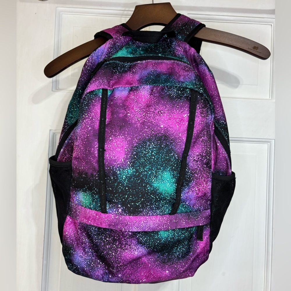 Lands' End ClassMate Backpack galaxy print